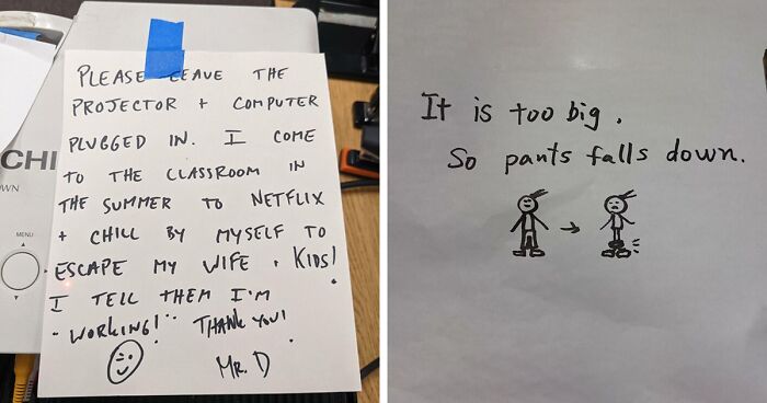 40 Times Teachers Had The Best Sense Of Humor And The Biggest Hearts And Crafted These Cute Notes