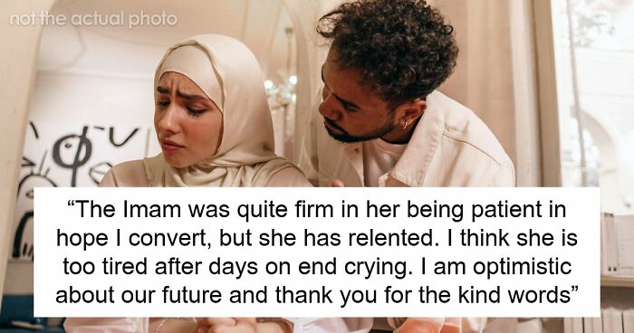 Wife Becomes Muslim Overnight, Husband Calls Her Therapist As She Demands He Do The Same Or Lose Her