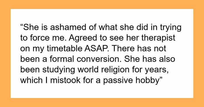 Wife Becomes Muslim Overnight, Husband Calls Her Therapist As She Demands He Do The Same Or Lose Her