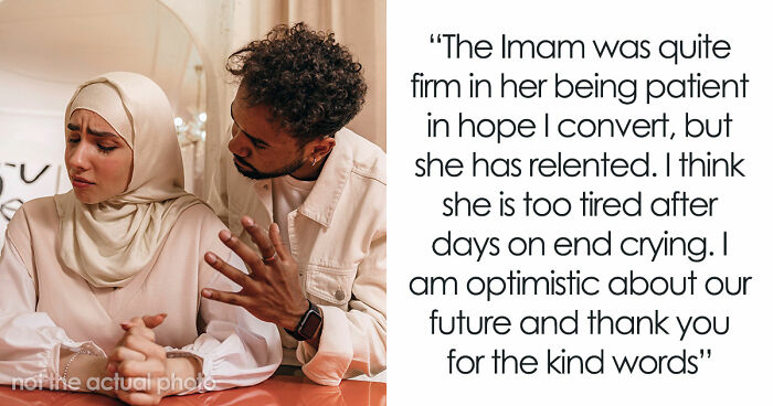 Wife Becomes Muslim Overnight, Husband Calls Her Therapist As She Demands He Do The Same Or Lose Her