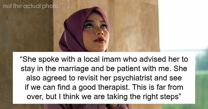 Wife Becomes Muslim Overnight, Husband Calls Her Therapist As She Demands He Do The Same Or Lose Her