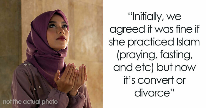 Wife Becomes Muslim Overnight, Husband Calls Her Therapist As She Demands He Do The Same Or Lose Her
