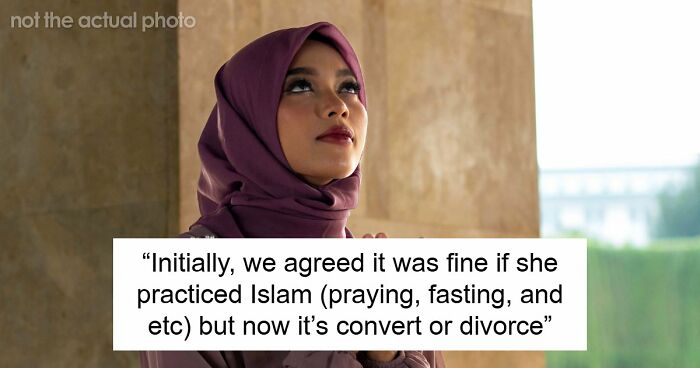 Wife Becomes Muslim Overnight, Husband Calls Her Therapist As She Demands He Do The Same Or Lose Her