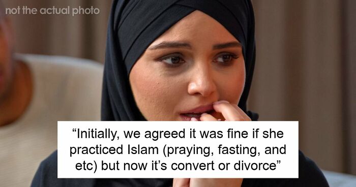 Wife Becomes Muslim Overnight, Husband Calls Her Therapist As She Demands He Do The Same Or Lose Her