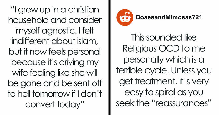 Wife Becomes Muslim Overnight, Husband Calls Her Therapist As She Demands He Do The Same Or Lose Her
