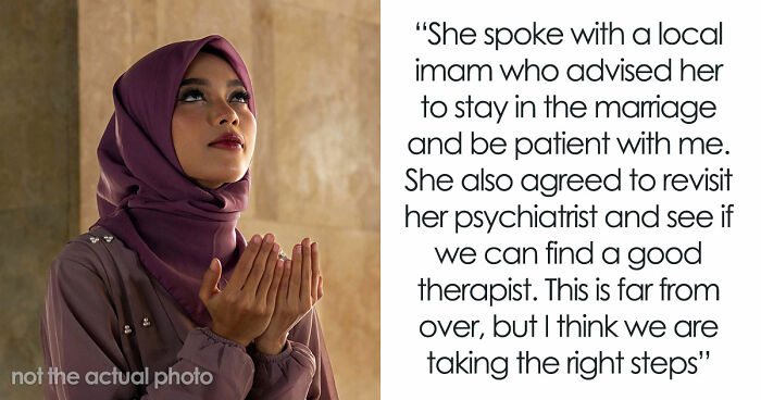Wife Becomes Muslim Overnight, Husband Calls Her Therapist As She Demands He Do The Same Or Lose Her