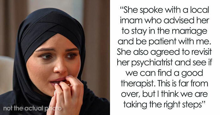 Wife Becomes Muslim Overnight, Husband Calls Her Therapist As She Demands He Do The Same Or Lose Her