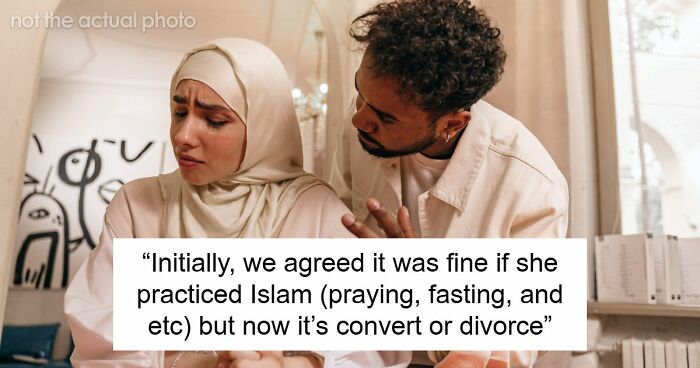 Wife Becomes Muslim Overnight, Husband Calls Her Therapist As She Demands He Do The Same Or Lose Her