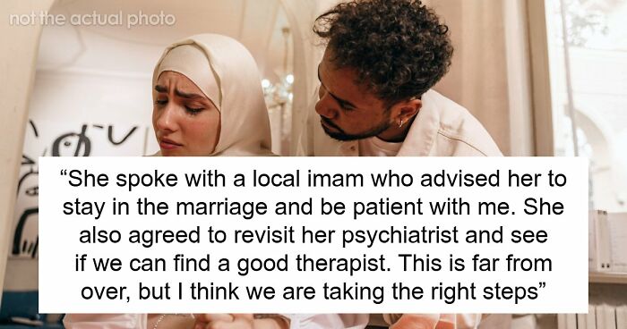 Wife Becomes Muslim Overnight, Husband Calls Her Therapist As She Demands He Do The Same Or Lose Her