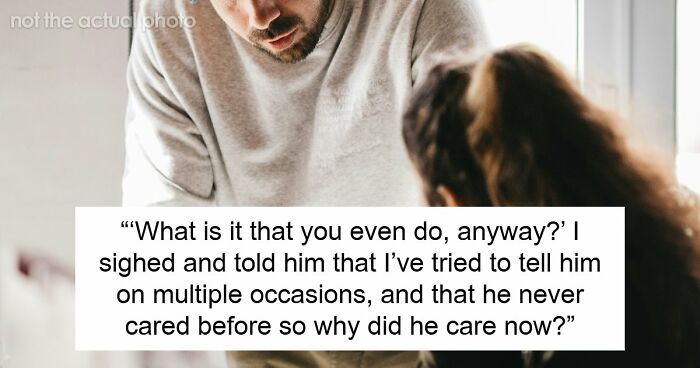 Man Was Never Interested In Wife’s Job So She Refuses To Talk About It When He Suddenly Wants To Know