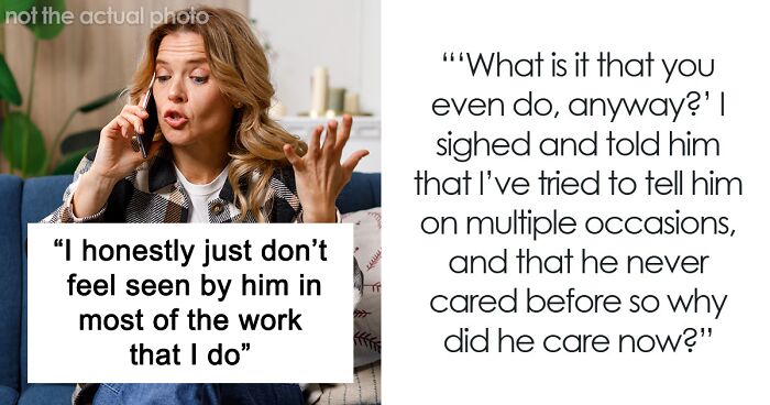 Man Was Never Interested In Wife’s Job So She Refuses To Talk About It When He Suddenly Wants To Know
