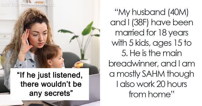 Man Was Never Interested In Wife’s Job So She Refuses To Talk About It When He Suddenly Wants To Know