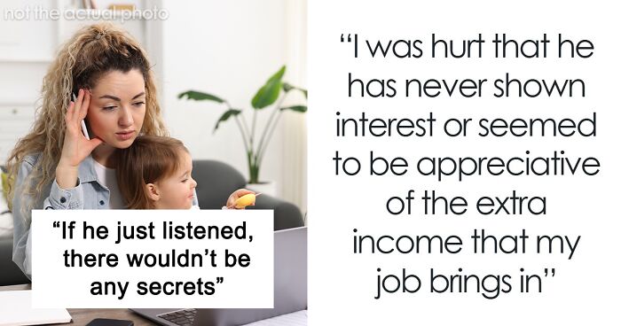 Man Was Never Interested In Wife’s Job So She Refuses To Talk About It When He Suddenly Wants To Know
