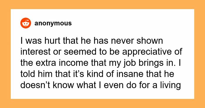 Man Was Never Interested In Wife’s Job So She Refuses To Talk About It When He Suddenly Wants To Know