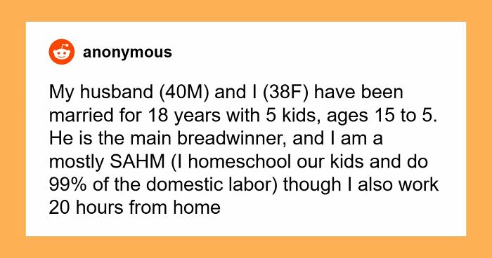 Man Was Never Interested In Wife’s Job So She Refuses To Talk About It When He Suddenly Wants To Know