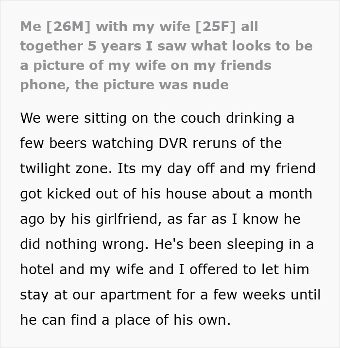 Man Finds Wife&rsquo;s Photo On Friend&rsquo;s Phone, Gets To The Bottom Of It And Is Shocked