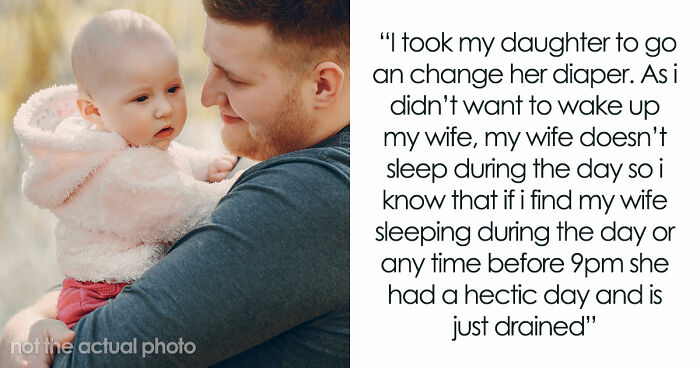 Wife Suddenly Goes Psycho On Hubby Just For Changing Daughter’s Diaper, He’s Lost For Words
