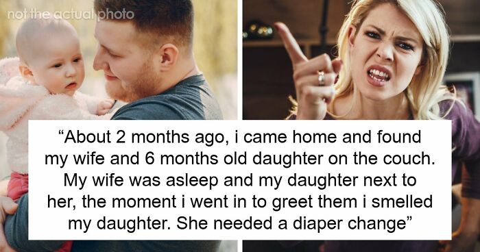 Wife Suddenly Goes Psycho On Hubby Just For Changing Daughter’s Diaper, He’s Lost For Words