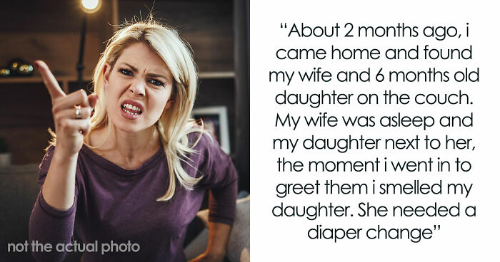 Wife Suddenly Goes Psycho On Hubby Just For Changing Daughter’s Diaper, He’s Lost For Words