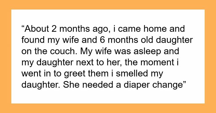 Wife Suddenly Goes Psycho On Hubby Just For Changing Daughter’s Diaper, He’s Lost For Words