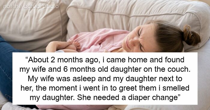 Wife Suddenly Goes Psycho On Hubby Just For Changing Daughter’s Diaper, He’s Lost For Words
