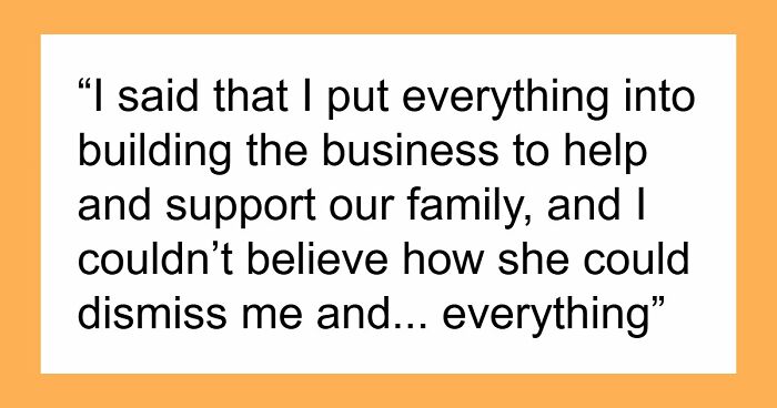 “Loser And A Failure”: Man Left Deflated After Wife Dismisses His Successful Business As A Hobby