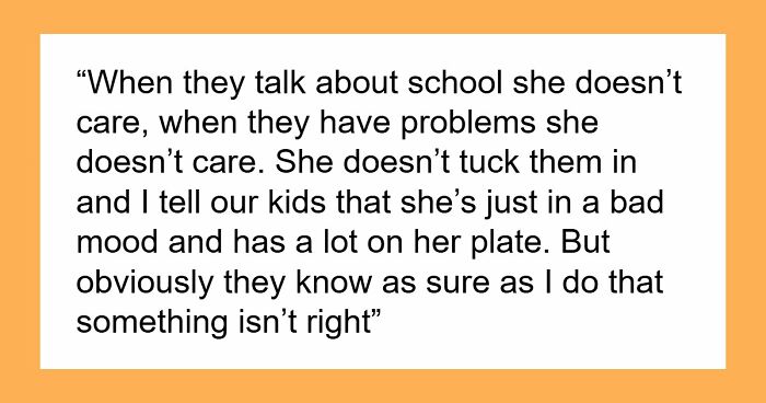 Wife Suddenly Becomes Rude And Cold Towards Her Kids And Husband, He’s Worried As She Just Leaves