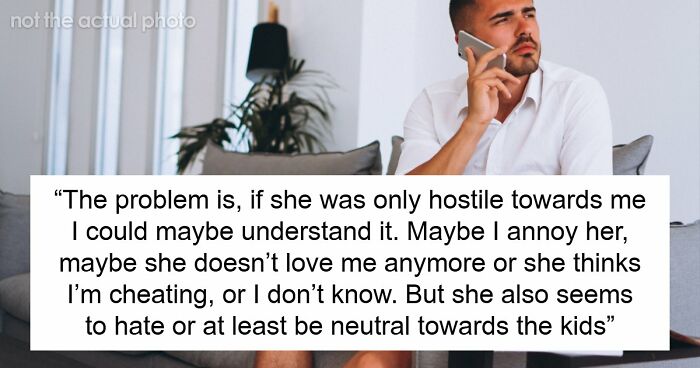 Wife Suddenly Becomes Rude And Cold Towards Her Kids And Husband, He’s Worried As She Just Leaves