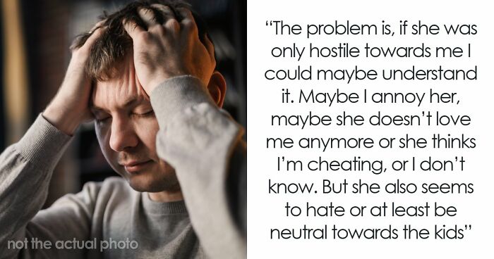 Wife Suddenly Becomes Rude And Cold Towards Her Kids And Husband, He’s Worried As She Just Leaves