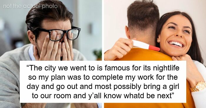 Man Spends A Work Trip Planning To Cheat On His Wife, Gets Stopped By A Pregnancy Test At The Door