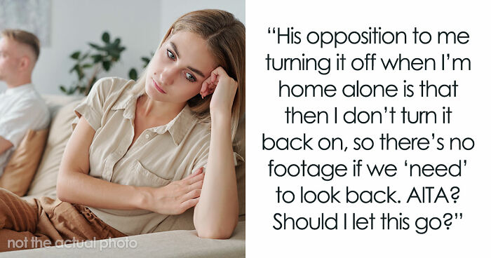 Marriage On The Rocks As Hubby Gets Super Controlling About Living Room Camera, Wife Is Done