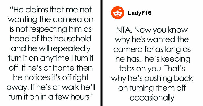 Marriage On The Rocks As Hubby Gets Super Controlling About Living Room Camera, Wife Is Done