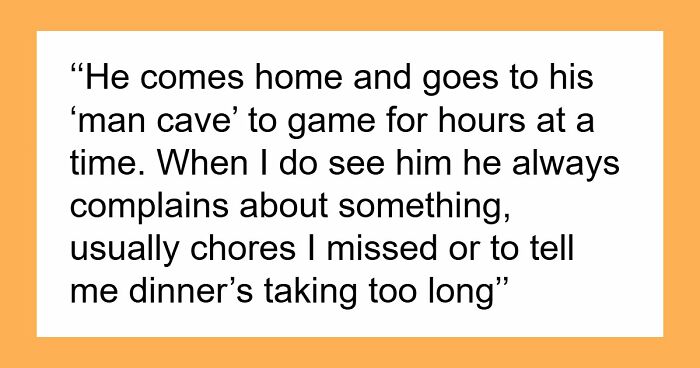 After 4 Years Of Weaponized Incompetence, Wife Refuses To Waste Her Life On A Man-Child, Plans An Escape