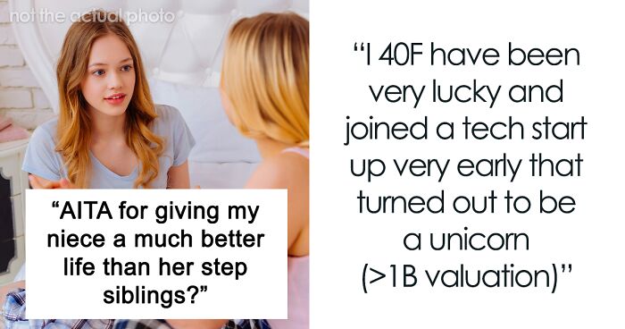 Wealthy Woman Spoils Her Niece, Her Stepsiblings Get Jealous So Parents Demand To Spoil Them Too