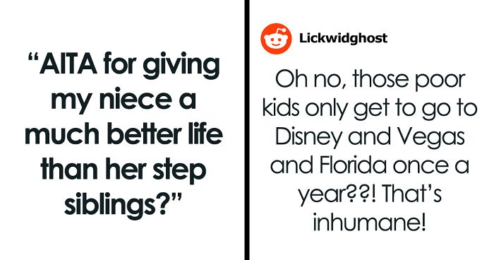 Wealthy Woman Spoils Her Niece, Her Stepsiblings Get Jealous So Parents Demand To Spoil Them Too