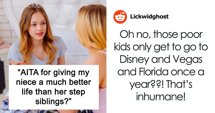 Wealthy Woman Spoils Her Niece, Her Stepsiblings Get Jealous So Parents Demand To Spoil Them Too
