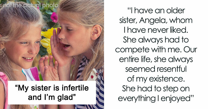 Woman Shares How Happy She Is After Finding Out Her Sister Is Infertile