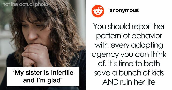 Woman Shares How Happy She Is After Finding Out Her Sister Is Infertile