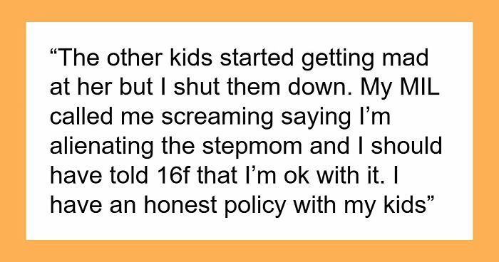 Woman Says 16YO Can Call Stepmom ‘Mom’ Even If She’s Not OK With It, Ex-MIL Goes Ballistic On Her