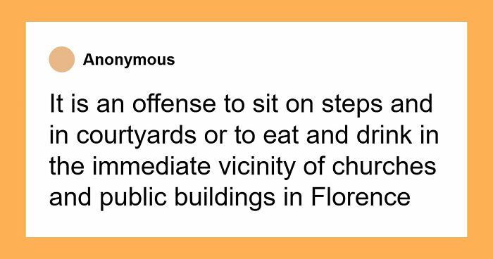 “Illegal To Sell Your Eyes”: 55 Laws From All Around The World That Might Sound Fake But Are Actually True