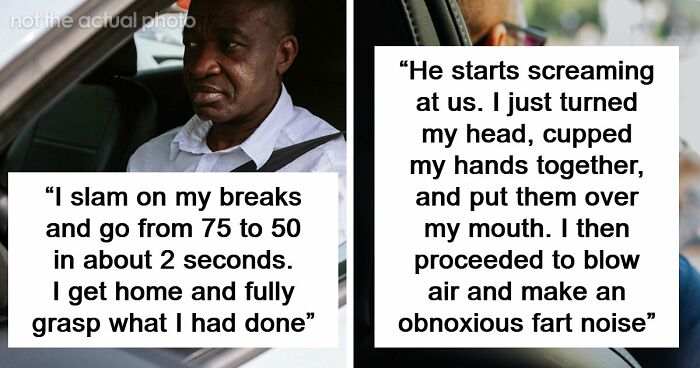 55 Times Drivers Completely Lost Their Minds On The Road, Proving Road Rage Is No Joke