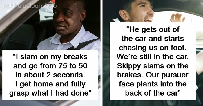55 Times Drivers Completely Lost Their Minds On The Road, Proving Road Rage Is No Joke