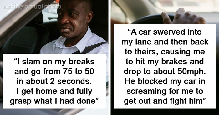 55 Times Drivers Completely Lost Their Minds On The Road, Proving Road Rage Is No Joke