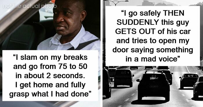 55 Times Drivers Completely Lost Their Minds On The Road, Proving Road Rage Is No Joke
