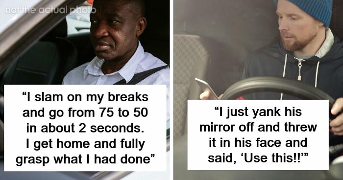 55 Times Drivers Completely Lost Their Minds On The Road, Proving Road Rage Is No Joke