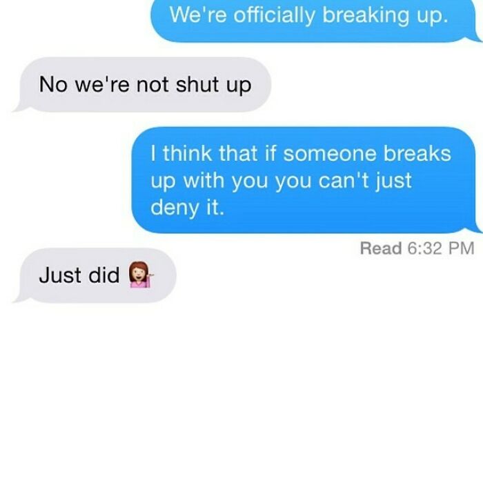 “We Should Break Up”: 67 Painfully Clear Texts That Needed No Second Opinion