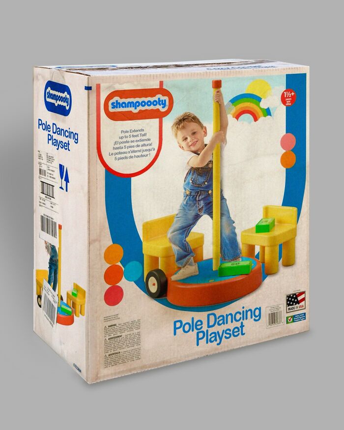 Artist Reimagines Vintage Toys That Should Never Have Existed, And The Results Are Hilariously Absurd (40 Pics)