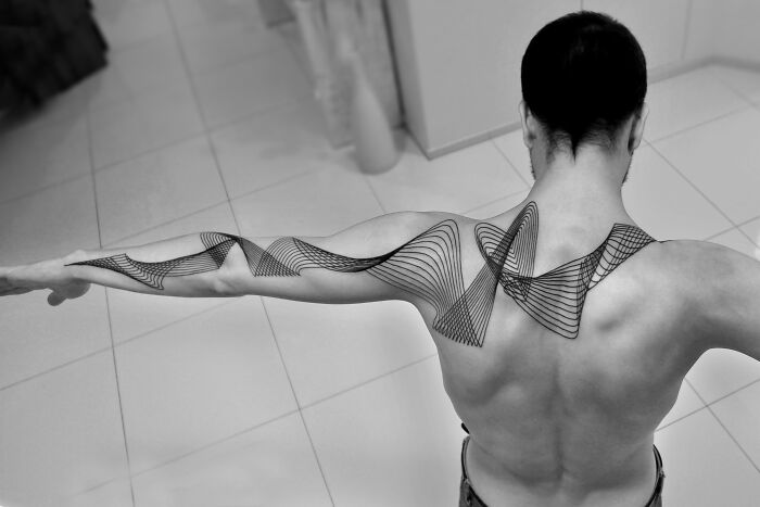 The Language Of Lines: Tattooing Motion, Space, And Minimalism