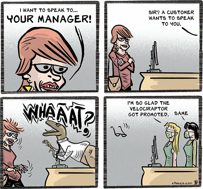 The Best 100 “Adult Children” Comics About Customer Service Chaos And Workplace Struggles (Part 1)