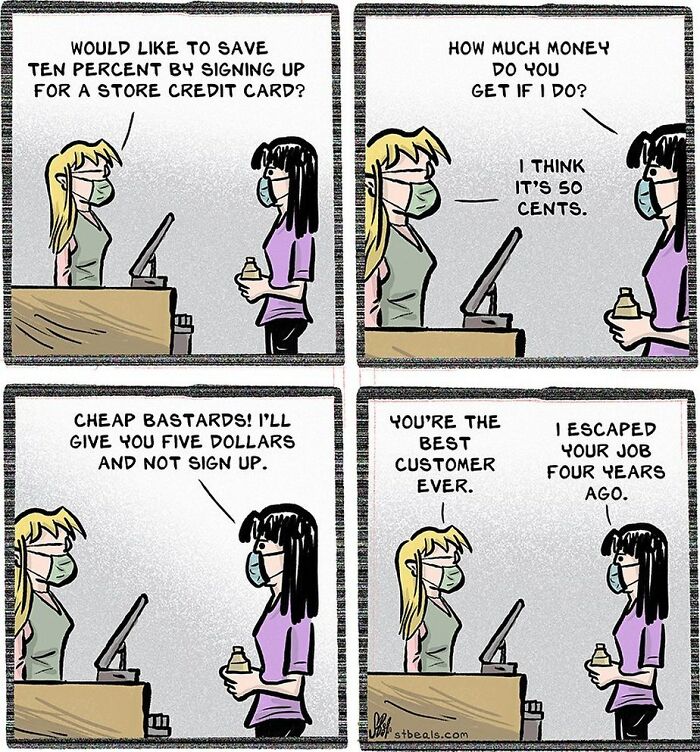 The Best 100 “Adult Children” Comics About Customer Service Chaos And Workplace Struggles (Part 1)